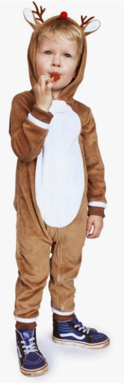 Tipsy Elves Rudolph The Red-Nosed Reindeer Jumpsuit Costume NWT